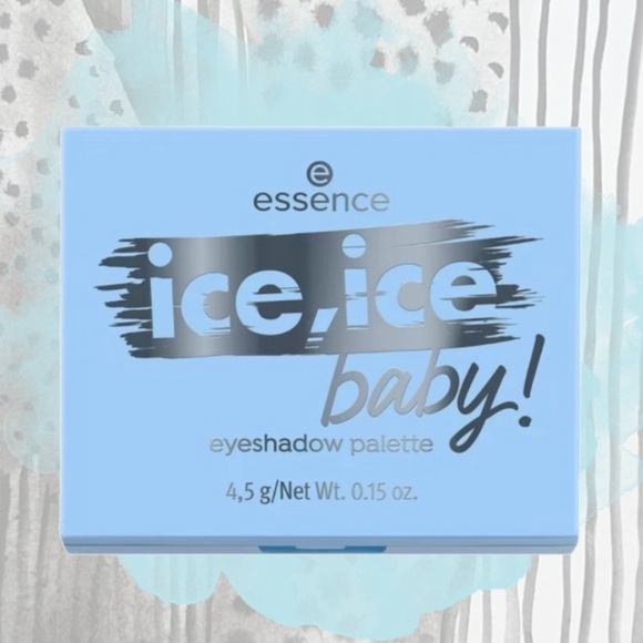 🏷️ Essence “ice ice baby!” eye shadow palette gray silver metallic matte blue - Picture 3 of 12